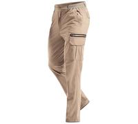 MOURCE Men's Hiking Trousers Lightweight - Quick-Drying Water-Repellent Work Trousers Men with 7 Pockets for Camping Fishing Outdoor