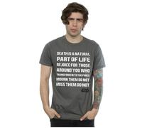Mourn Them Do Not T-Shirt Star Wars Charcoal S