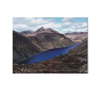(Mourne Mountains=5106) Canvas Print DIY Framed Kit Wall Art for Living Room Bedroom Retro Farmhouse Decor 16x20 inch