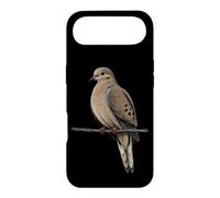 Mourning Dove Bird Watching Badge Portrait Case for iPhone Air
