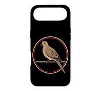 Mourning Dove Bird Watching Badge Portrait Case for iPhone Air