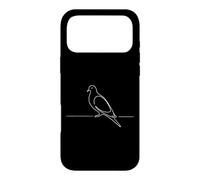 Mourning Dove Line Art Birdwatcher Case for iPhone 17 Pro Max