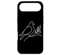 Mourning Dove Line Art Birdwatcher Case for iPhone Air
