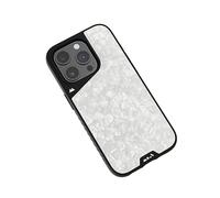 Mous Case for iPhone 15 Pro Max MagSafe Compatible - Limitless 5.0 - Silver Pearl - Protective iPhone 15 Pro Max Case - Shockproof Phone Cover