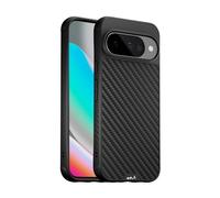 Mous for Google Pixel 10/10 Pro (2025) Case, Compatible with Qi2 MagSafe and Pixelsnap - Limitless - Protective Pixel 10/10 Pro Carbon Fibre Case - Shockproof Phone Cover, Black