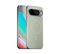 Mous for Google Pixel 10/10 Pro (2025) Case, Compatible with Qi2 MagSafe and Pixelsnap - Super Thin - Crystal Clear & Slim Design - Green Tint