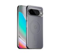 Mous for Google Pixel 10/10 Pro (2025) Case, Compatible with Qi2 MagSafe and Pixelsnap - Super Thin - Crystal Clear & Slim Design - Grey Tint