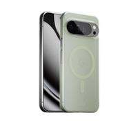 Mous for Google Pixel 10 Pro XL (2025) Case, Compatible with Qi2 MagSafe and Pixelsnap - Super Thin - Crystal Clear & Slim Design - Green Tint