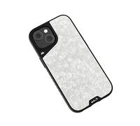 Mous for iPhone 15 Plus Case MagSafe Compatible - Limitless 5.0 - Silver Pearl - Protective iPhone 15 Plus Case - Shockproof Phone Cover