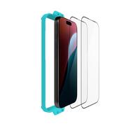 Mous for iPhone 16 Pro Max Screen Protector - Tempered Glass - 2 Pack - Water and Oil Resistant