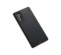 Mous for Samsung Galaxy Note 10 Case - Limitless 3.0 - Black Leather - Protective Note 10 Case - Shockproof Phone Cover