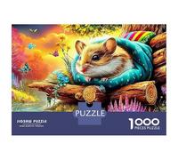 Mouse 1000 Piece Jigsaw Fantasy Fox Puzzles for Adults And Kids Age 12 Years ChallengingColourful100% Recvcled Cardboard