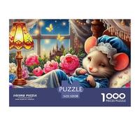 Mouse, 1000-piece Jigsaw Puzzle, Artistic Assembly Experience Transforming Finished Image Into Striking Wall Feature, Elegant Decorative Accent Enhancing Modern Living Spaces, Suitable for Ages 12+,