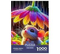 Mouse, 1000-piece Jigsaw Puzzle, Competitive Tabletop Challenge Introducing Timed Goals Scoring Excitement, Entertaining Activity Suitable for Friendly Contests Group Play, Suitable for Ages 12+, 70