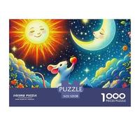 Mouse, 1000-piece Jigsaw Puzzle, Competitive Tabletop Challenge Introducing Timed Goals Scoring Excitement, Entertaining Activity Suitable for Friendly Contests Group Play, Suitable for Ages 12+, 52