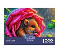 Mouse, 1000-piece Jigsaw Puzzle, Cooperative Problem Solving Pastime Strengthening Relationships Patience Understanding, Enjoyable Household Activity Creating Quality Togetherness Moments, Suitable Fo