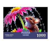 Mouse, 1000-piece Jigsaw Puzzle, Immersive Solo Challenge Encouraging Deep Focus Discipline Visual Analysis, Rewarding Personal Pastime Delivering Satisfaction Progress Pride, Suitable for Ages 12+,