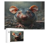 Mouse 1000Pc Jigsaw Puzzles Adults Children Paisaje Edificio Jigsaws Post-Retirement Leisure Challenging Puzzle Great Gift Seniors Stress Reliever 300 PCS