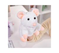 (mouse, 25cm) Cartoon Animal Hand Puppet Parent-child Game Doll Husky Fox Bear Dog Pig Tiger Lion Appease Toys Birthday Gifts For Children