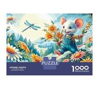 Mouse A Unique 1000 Piece Jigsaw PuzzleOcean Creatures Colourful Puzzling Challenging & Brainteasing Adult JigsawsPuzzles - 100% Recycled Cardboard100% Recvcled Cardboard70x50cm/1000pcs