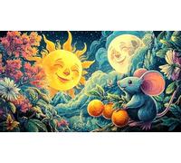 mouse Adult Jigsaws Puzzle 1000 Pieces Recycled Paper Educational Game Challenge for Wall Decoration and Gifts 70x50cm/1000pcs