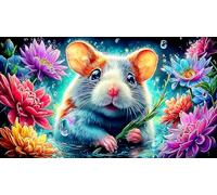 mouse Adult Jigsaws Puzzle 1000 Pieces Recycled Paper Educational Game Challenge for Wall Decoration and Gifts 70x50cm/1000pcs