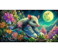 mouse Adult Jigsaws Puzzle 1000 Pieces Recycled Paper Educational Game Challenge for Wall Decoration and Gifts 70x50cm/1000pcs