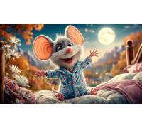 mouse Adult Jigsaws Puzzle 1000 Pieces Recycled Paper Educational Game Challenge for Wall Decoration and Gifts 70x50cm/1000pcs