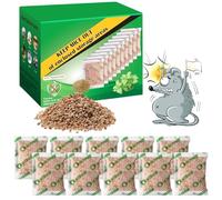 Mouse and Squirrel Repellent Pouches, 10 Packs Rat Repellent for Mice, Squirrels, Voles, Rodent Control for Indoor/Outdoor, Pet Safe Mouse Deterrent for House, Garden, Car, RV, Garage, Basement