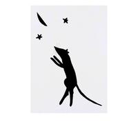 'Mouse And The Night Sky' Temporary Tattoo - Water Resistant, Skin-Safe, Non-Toxic Transfer (TO00084697)