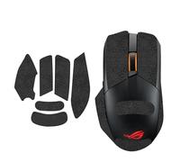 Mouse Anti Slip Grip Tape Compatible with ASUS ROG Chakram X Mouse Skins,Sweat Resistant,Sweat-Proof Grip, Protective Cover,Black Full