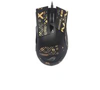 Mouse Anti Slip Grip Tape Compatible with ASUS ROG Gladius II Mouse Skins,Sweat Resistant,Sweat-Proof Grip, Protective Cover,Black Gold Full