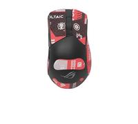 Mouse Anti Slip Grip Tape Compatible with ASUS ROG Gladius III Mouse Skins,Sweat Resistant,Sweat-Proof Grip, Protective Cover,Red Pattern Full
