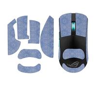 Mouse Anti Slip Grip Tape Compatible with ASUS ROG Harpe Ace Mouse Skins,Sweat Resistant,Sweat-Proof Grip, Protective Cover,Blue Full