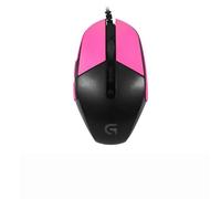 Mouse Anti Slip Grip Tape Compatible with Logitech G302 G303 Gaming Mouse Skins,Sweat Resistant,Sweat-Proof Grip, Protective Cover,Rose Half