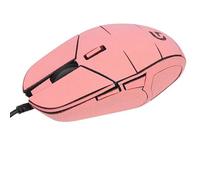 Mouse Anti Slip Grip Tape Compatible with Logitech G302 G303 Gaming Mouse Skins,Sweat Resistant,Sweat-Proof Grip, Protective Cover,Pink Full
