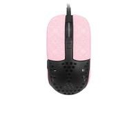 Mouse Anti Slip Grip Tape Compatible with XTRFY MZ1W Gaming Mouse Skins,Sweat Resistant,Sweat-Proof Grip, Protective Cover,Pink Snow Print Half