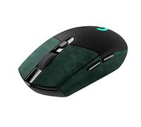 Mouse Anti-Slip Grip Tape fit for Logitech G304 Ultra-thin Comfortable Sweat Resistant Superlight Wireless Gaming Mouse Skin Easy to Apply Self-Adhesive Design (green)