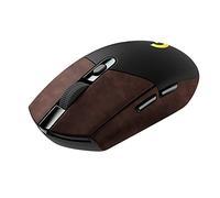 Mouse Anti-Slip Grip Tape fit for Logitech G304 Ultra-thin Comfortable Sweat Resistant Superlight Wireless Gaming Mouse Skin Easy to Apply Self-Adhesive Design (brown)