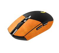 Mouse Anti-Slip Grip Tape fit for Logitech G304 Ultra-thin Comfortable Sweat Resistant Superlight Wireless Gaming Mouse Skin Easy to Apply Self-Adhesive Design (orange)