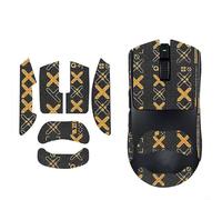 Mouse Anti-Slip Grip Tape For Razer Viper V4 Pro 2026 Mouse Sweat-Absorbing Grip Sticker Skate Skin Handmade (full-black-and-gold)