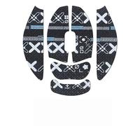 Mouse Anti-Slip Grip Tape, Grips Stickers for Alienware AW720M Gaming Mouse,Black White Full