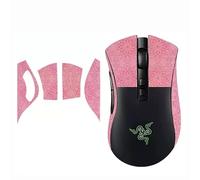 Mouse Anti-Slip Grip Tape, Grips Stickers for Razer DeathAdder V2 Pro Gaming Mouse,Pink Snowflake Full