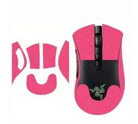 Mouse Anti-Slip Grip Tape, Grips Stickers for Razer DeathAdder V2 Pro Gaming Mouse,Rose Snowflake Full
