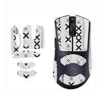 Mouse Anti-Slip Grip Tape, Grips Stickers for Razer DeathAdder V4 pro Gaming Mouse,White Full
