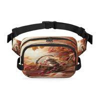 Mouse Autumn Berries Waist Bag Multifunction Pack for Travel Sport Running Fanny Pack Bumbag Pouch Purse Belt Bag for Women Men Kids Girls Boys