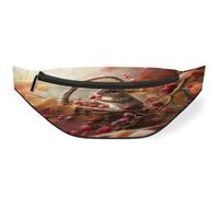 Mouse Autumn Berries Waist Bag Pack for Women Men Kids Girls Boys Fanny Pack Bumbags Pouch Purses Belt Bag for Travel Sport Running