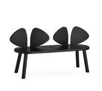Mouse bench in oak Black one size