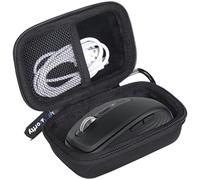 Mouse Case for Logitech MX Anywhere 2S / Anywhere 3S / M317 / M170 / Signature Plus M750 Wireless Mouse - Hard Travel Carrying Storage Box (Black)