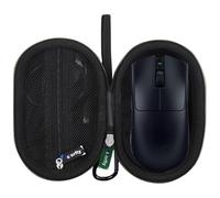 Mouse Case for Razer Viper V3 HyperSpeed/Viper V3 Pro/Razer Viper V2 Pro/DeathAdder V2 & V2 Pro/DeathAdder Essential Gaming Mouse - Hard Protective Travel Carrying Storage Bag (Black)